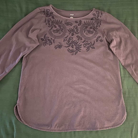 JJill Embroidered Tunic - Picture 2 of 3